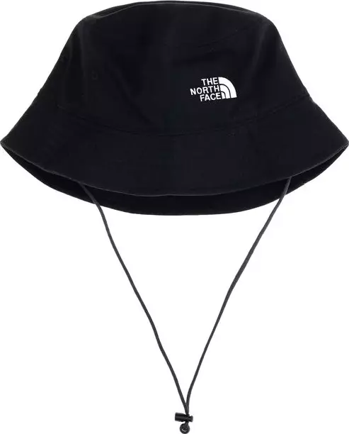 Black Cotton Bucket Hat