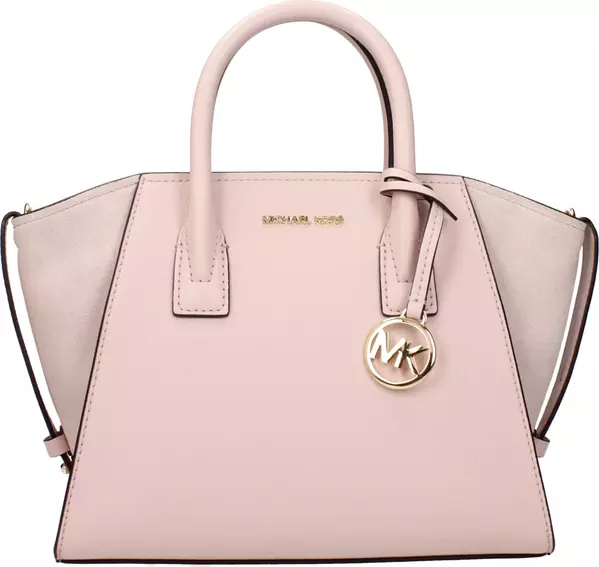 Pink Leather Handbag