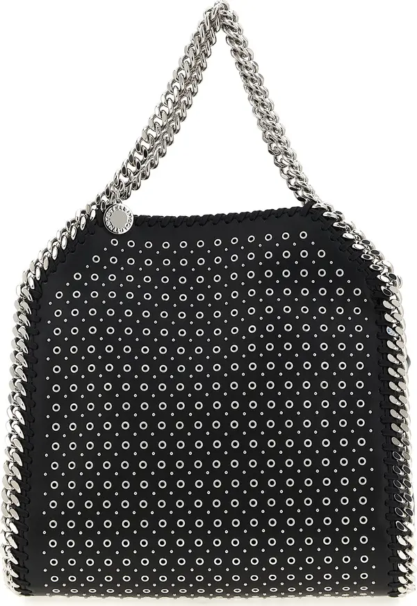 Black Polyester Handbag
