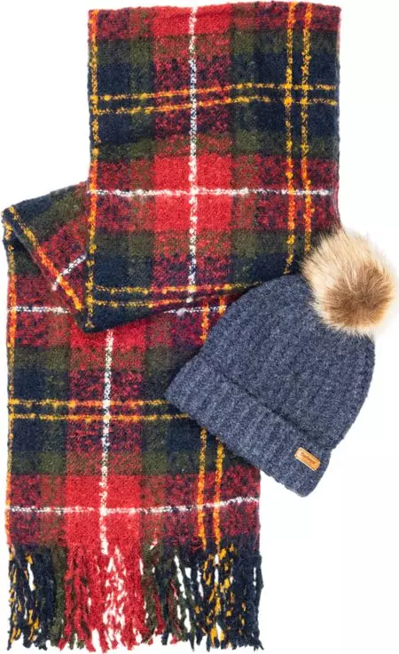 Bordeaux Polyester Scarf