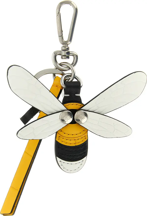 Multicolor Calfskin Keychain