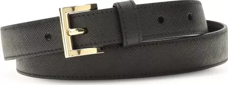 Black Calf Leather Bos Taurus Regular Belt