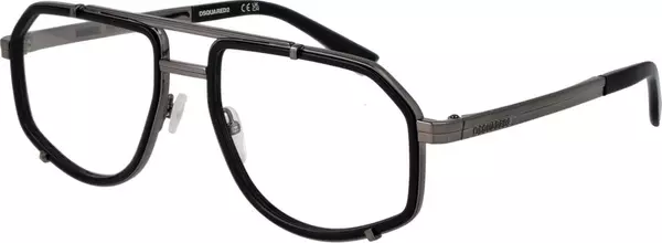 Black Metal Glasses (Frames)