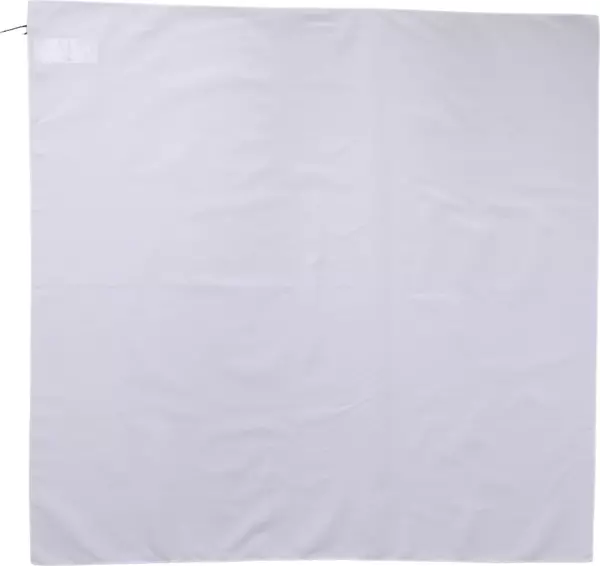 White Cotton Wrap Square Shawl Stole 71cm x 70cm  Scarf