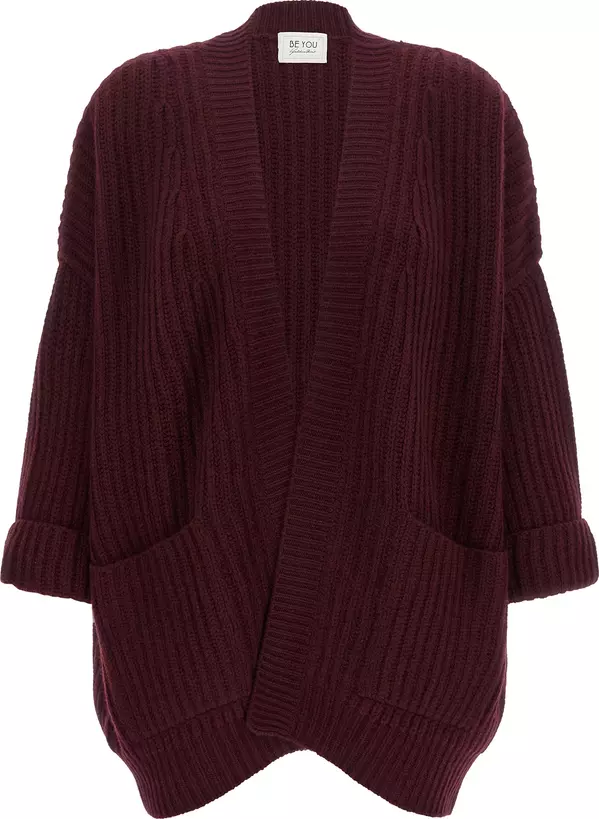 Bordeaux Cashmere Cardigan