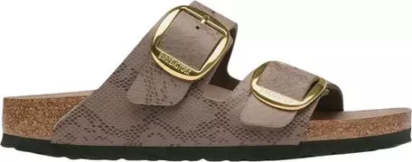 Gray Synthetic Flat Sandals