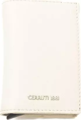 Beige Calfskin Men Wallet