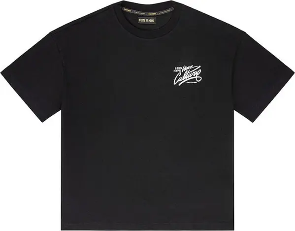 Black Cotton T-Shirt