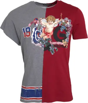 Multicolor Graphic Short Sleeve T-shirt