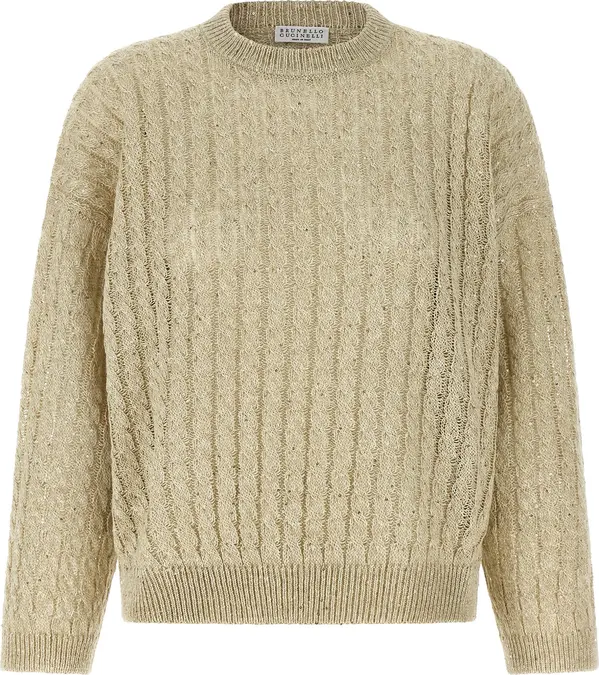 Beige Linen Cardigan