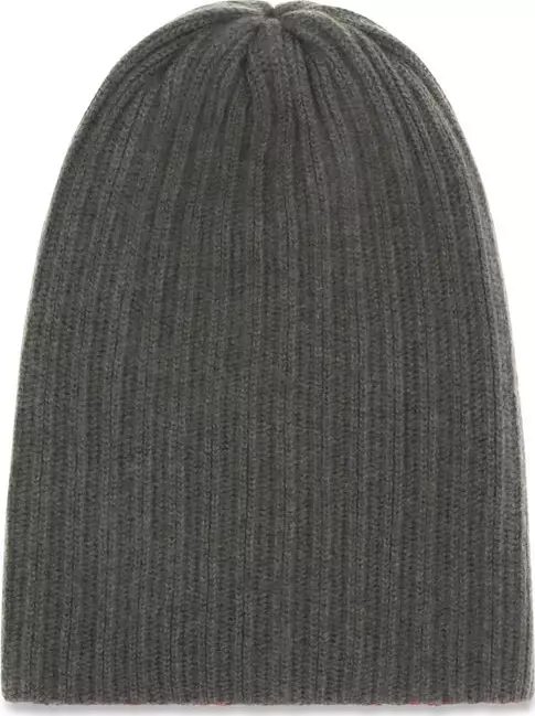 Bicolor Cashmere Beanie