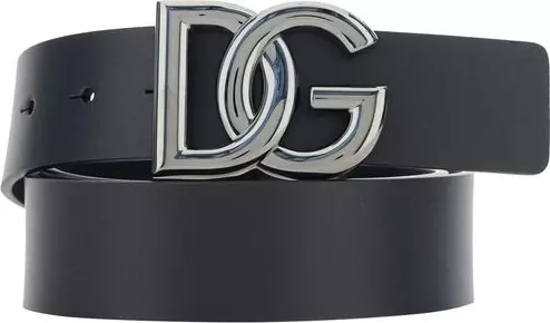 Black Calf Leather Bos Taurus Regular Belt