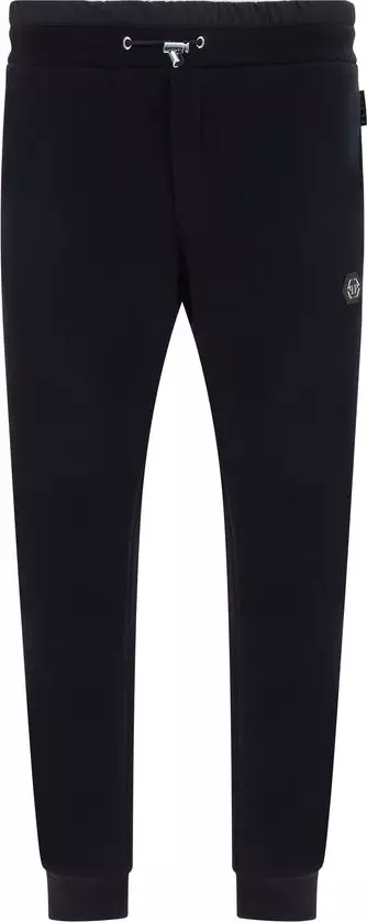 Black Cotton Joggers (Workout Pants)