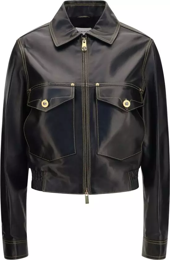 Black Lamb Ovis Aries Full-Length Jacket