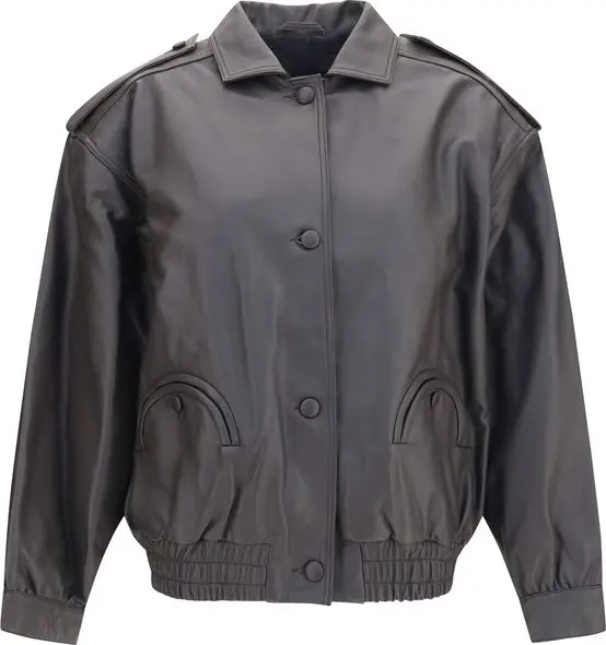 Black Lamb Ovis Aries Bomber