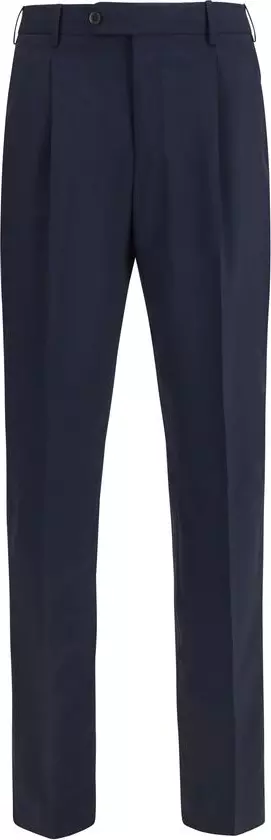 Blue Wool Oves Aries Casual Pants