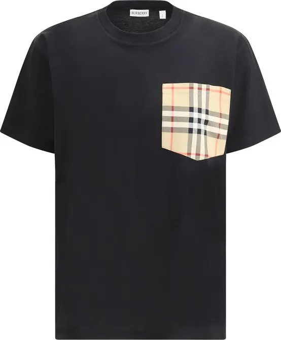 Black Cotton T-Shirt