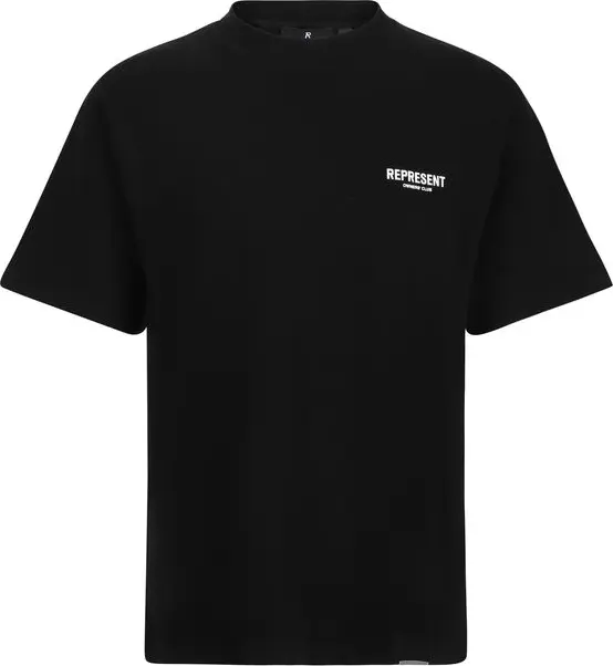 Black Cotton T-Shirt