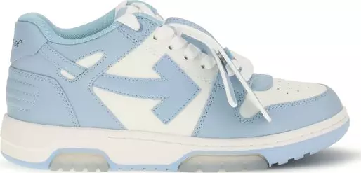 Blue Calf Leather Bos Taurus Sneakers
