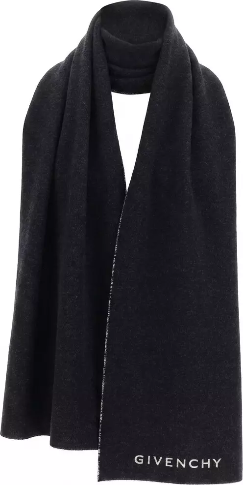 Bicolor Wool Scarf