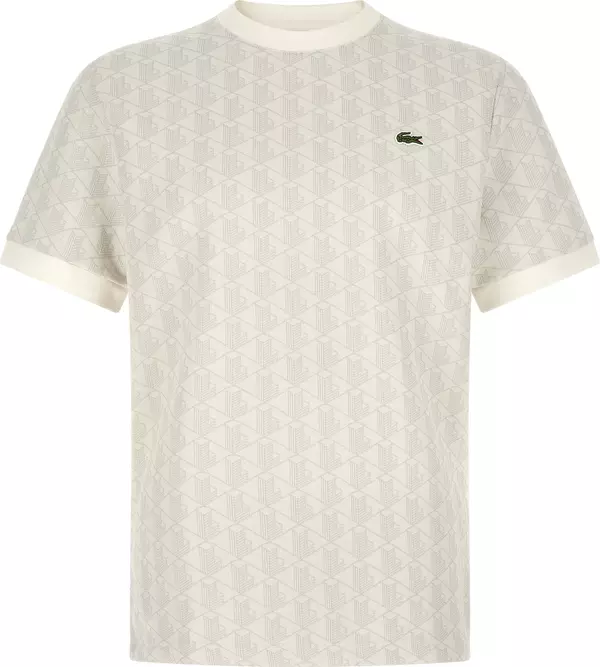 Beige Polyester T-Shirt