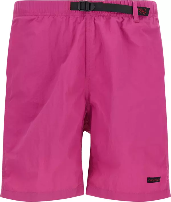 Fuchsia Nylon Bermuda Shorts