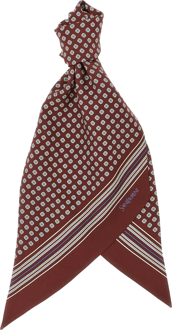 Bordeaux Silk Foulard