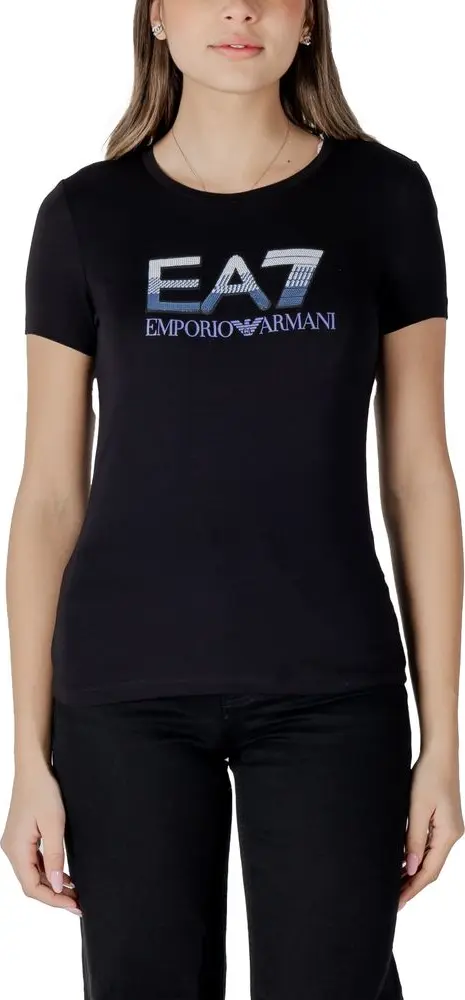 Black Cotton T-Shirt
