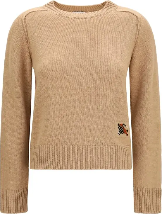 Beige Cashmere Sweater