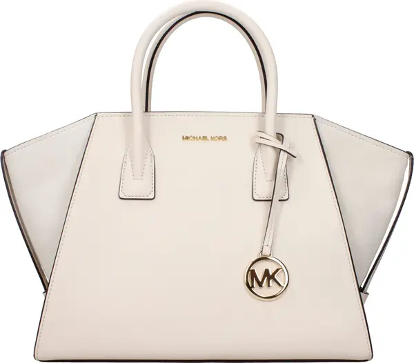 Beige Leather Handbag