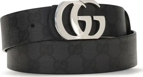 Black Calf Leather Bos Taurus Regular Belt