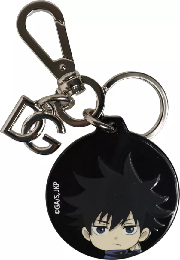 Black Fushiguro Megumi Charm Metal Keychain Keyring