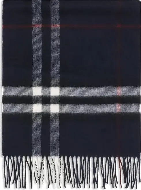 Blue Cashmere Scarf