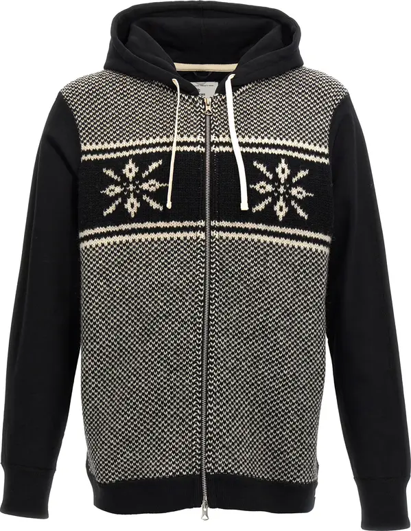 Bicolor Cotton Sweatshirt