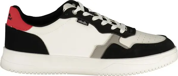 White Polyurethane Men's Sneaker