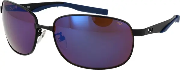 Black Stainless Steel Sunglasses
