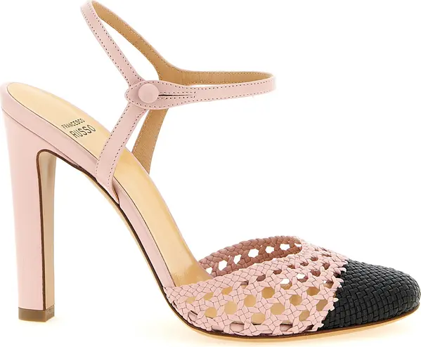 Multicolor Goatskin High Heel Pumps
