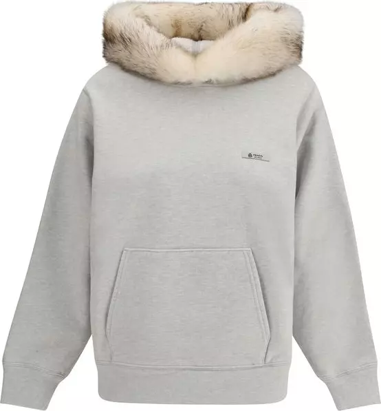 Gray Cotton Sweatshirt