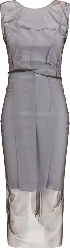 Brown Polyamide Casual Dress