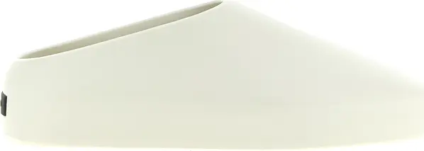 Beige Acetate Clogs
