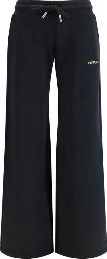 Black Cotton Casual Pants