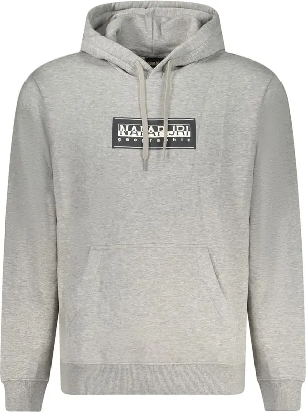 Grigio Cotton Men Sweatshirt