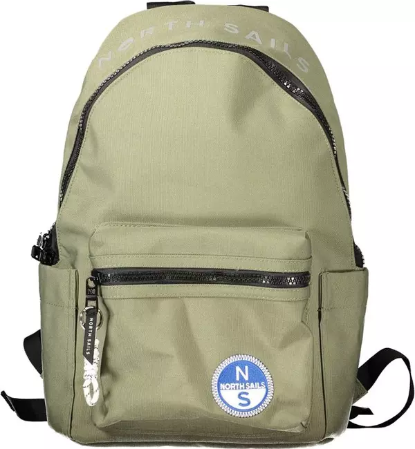 Verde Polyester Men's Backpack