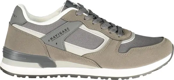 Grigio Polyurethane Men Sneaker