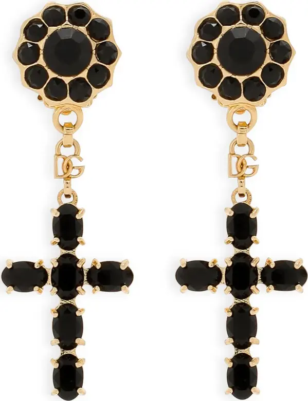 Gold Brass Earrings