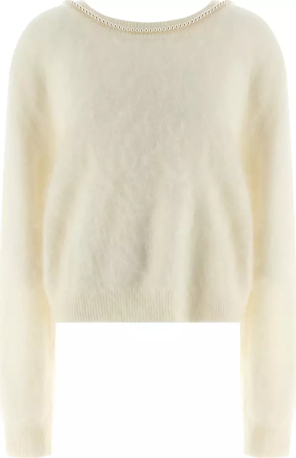 White Cashmere Cardigan