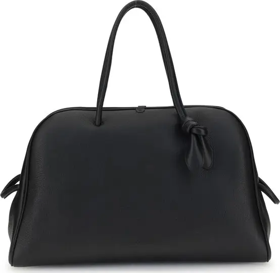 Black Calf Leather Bos Taurus Handbag