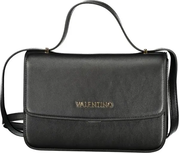 Black Polyurethane Women's Bag
