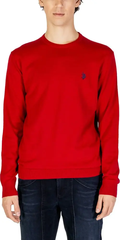 Red Cotton Sweatshirt
