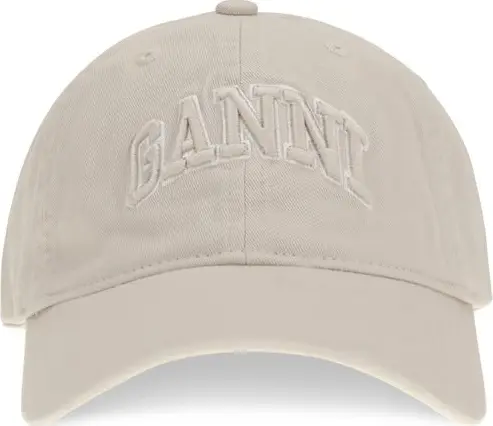 Beige Cotton Cap (Baseball Hat)